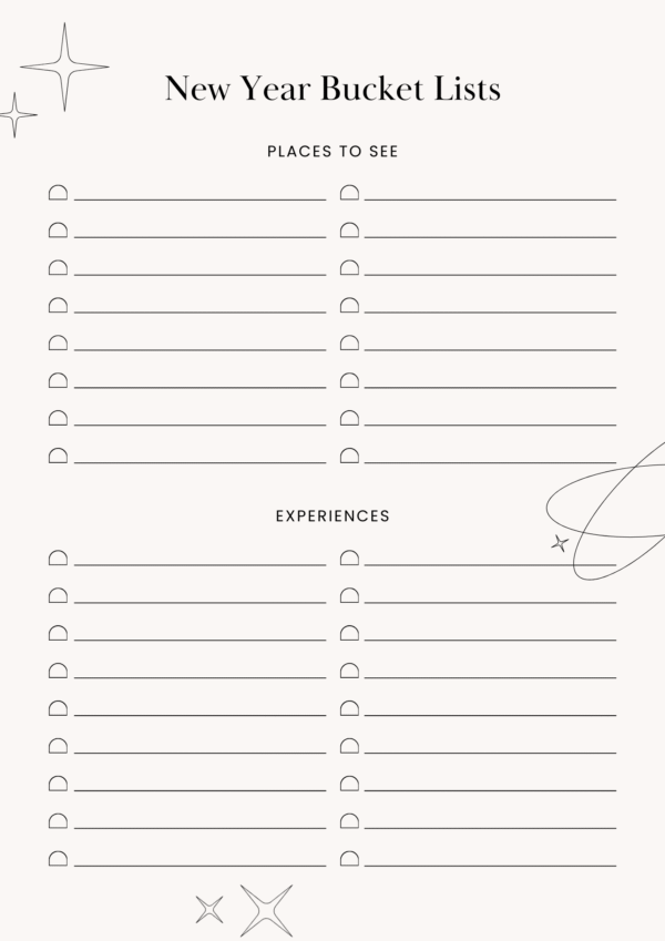 Printable Budget Planner