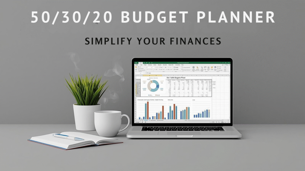 50/30/20 budget planner