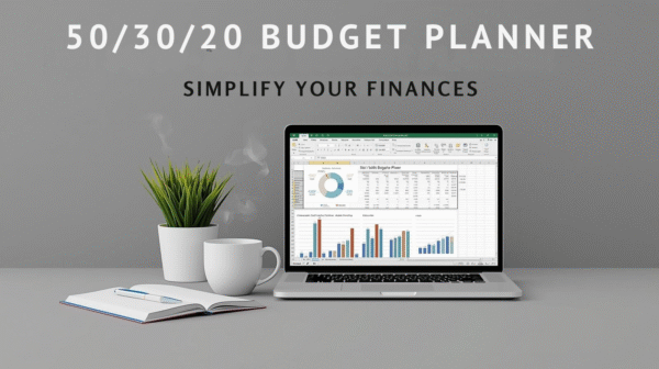 50/30/20 budget planner