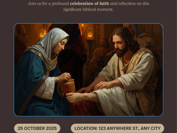 Editable Biblical Event Poster